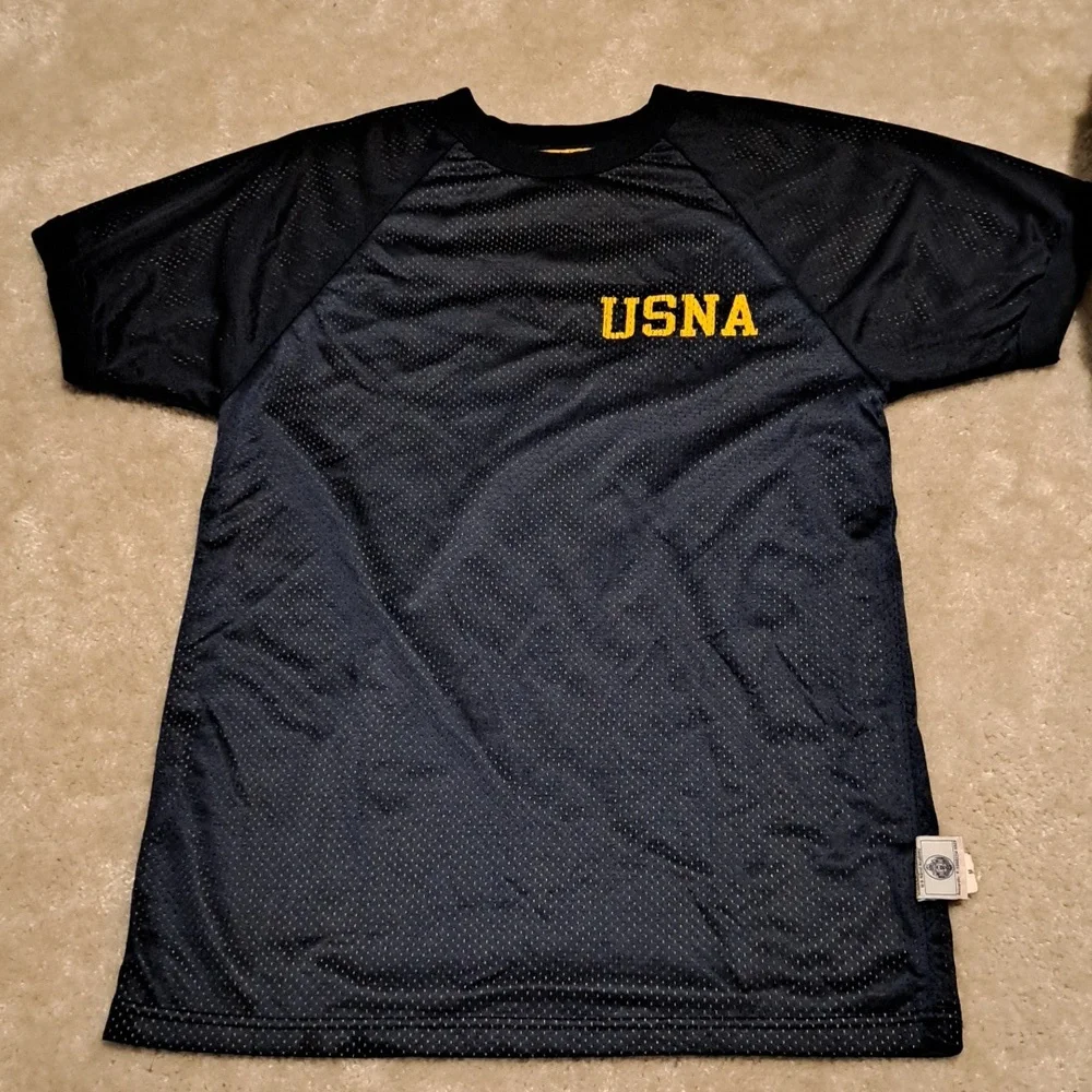 American Threads Vintage Navy Jersey Reversible - Picture 9 of 12